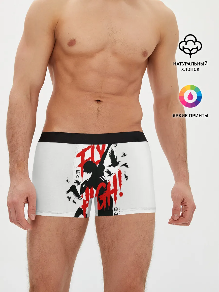 Мужские трусы боксеры / Хайкю:!!
