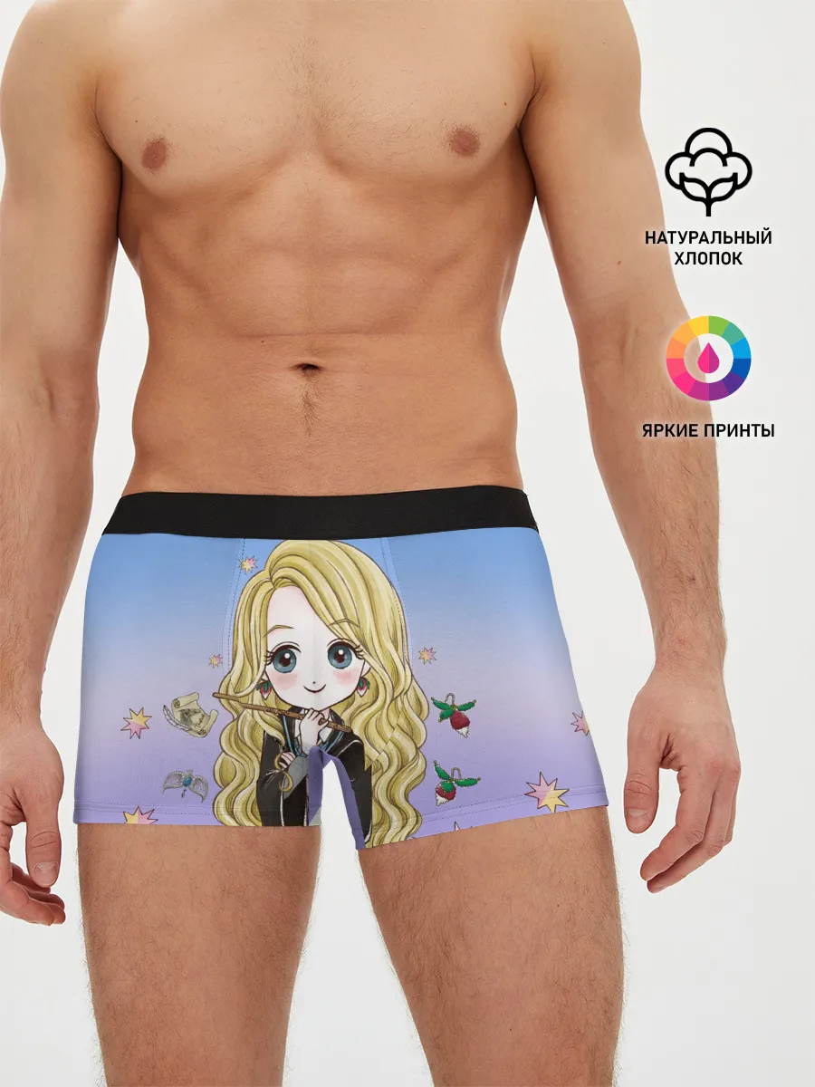 Мужские трусы боксеры / Луна