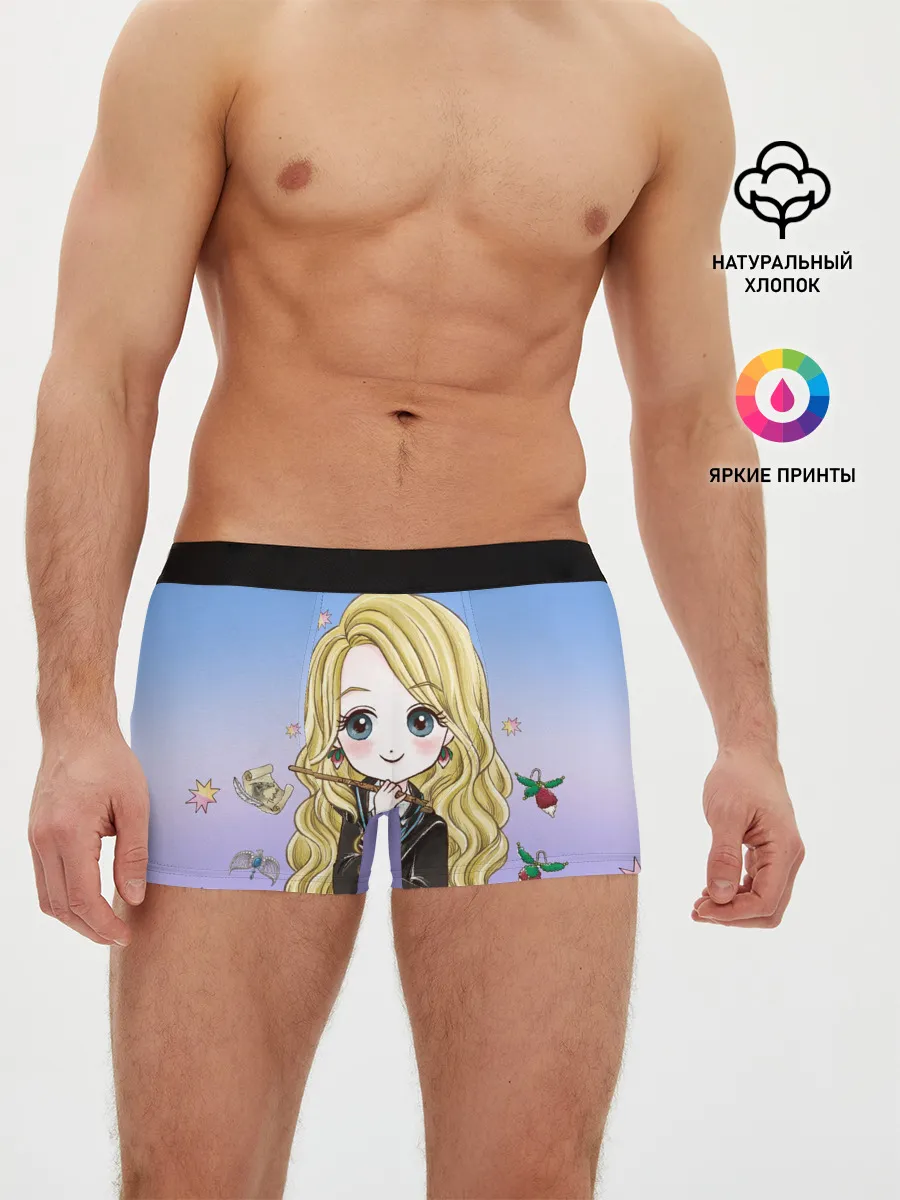 Мужские трусы боксеры / Луна