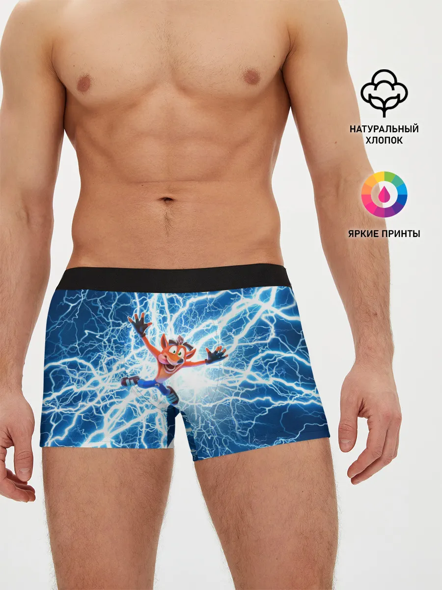 Мужские трусы боксеры / Crash Bandicoot