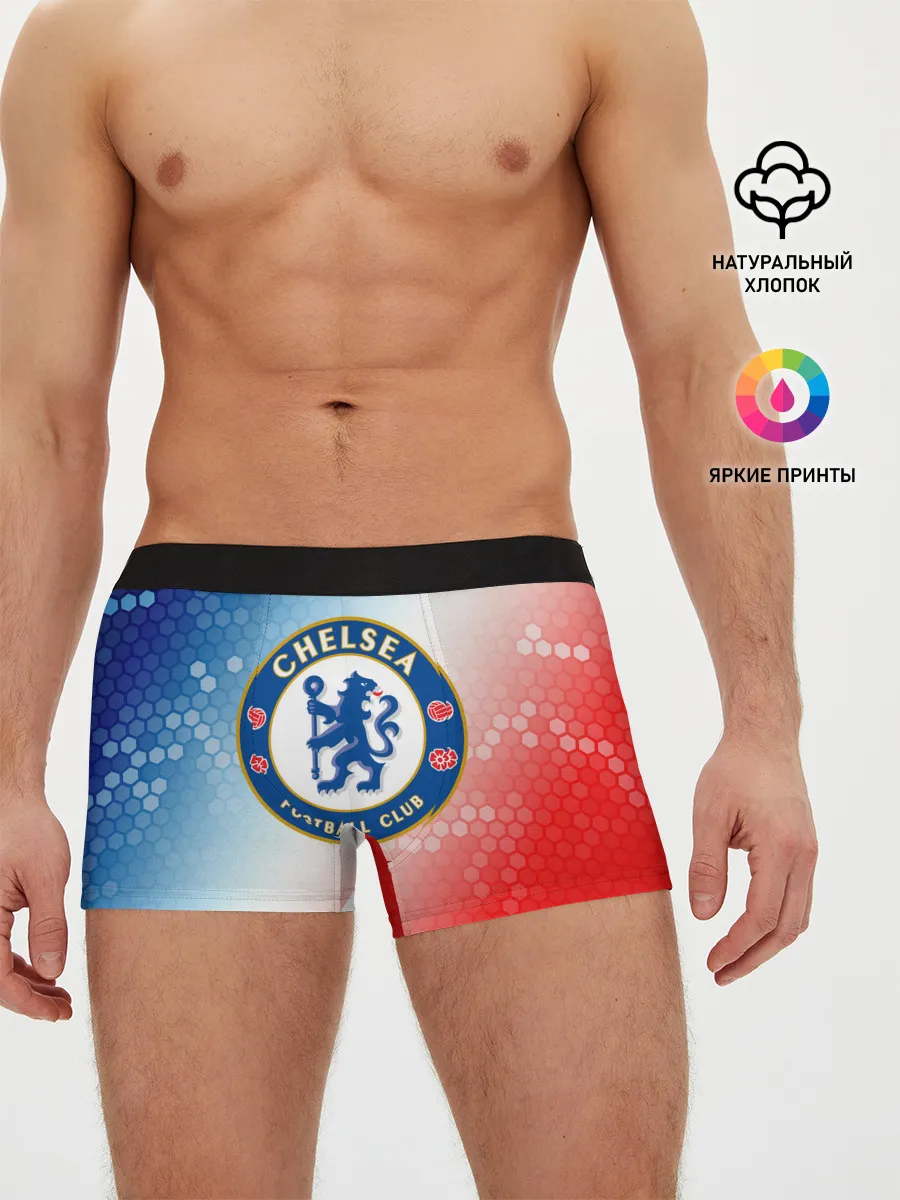 Мужские трусы боксеры / CHELSEA F.C. / ЧЕЛСИ