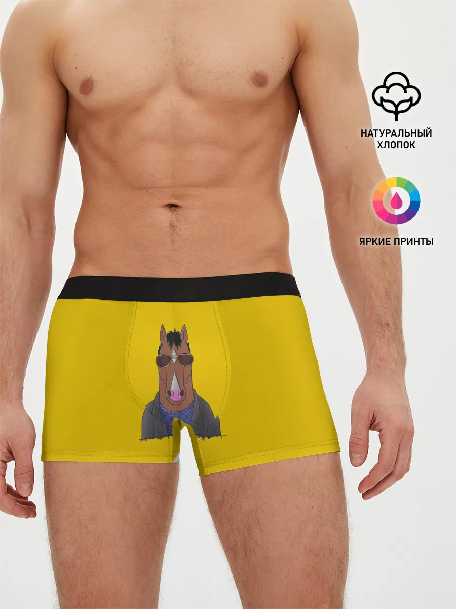 Мужские трусы боксеры / Конь БоДжек