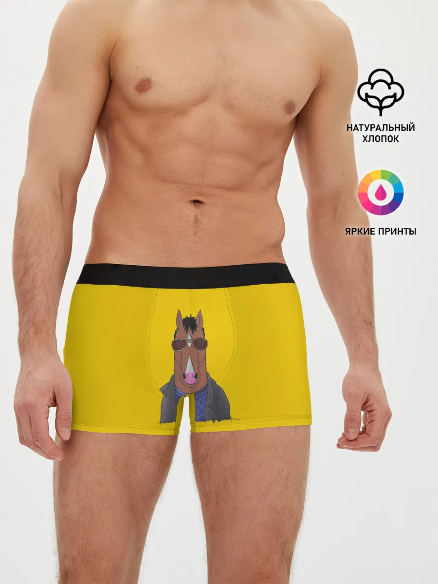 Мужские трусы боксеры / Конь БоДжек