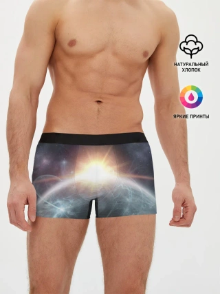 Мужские трусы боксеры / Космос