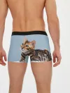 Мужские трусы боксеры / Бенгальский кот