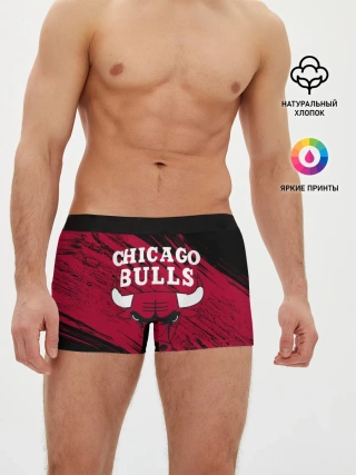 Мужские трусы боксеры / Чикаго Буллз