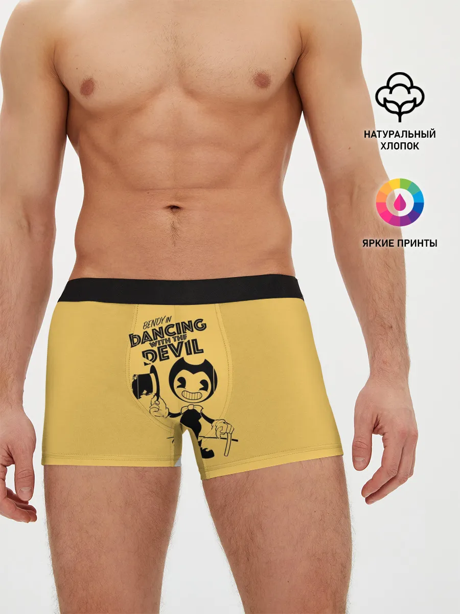 Мужские трусы боксеры / Bendy And The Ink Machine
