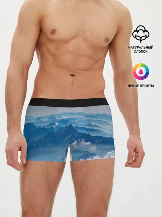 Мужские трусы боксеры / Горы