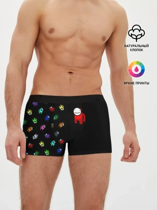Мужские трусы боксеры / AMONG US - Impostor