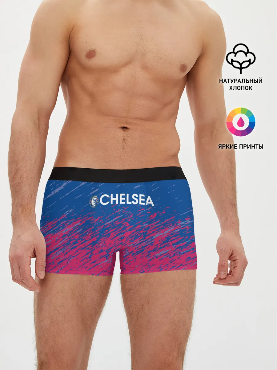 Мужские трусы боксеры / Chelsea / Челси.