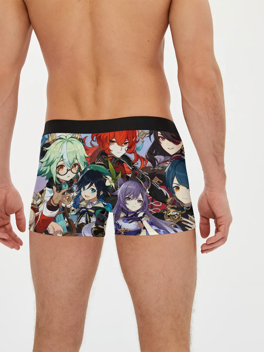Мужские трусы боксеры / Персонажи Genshin Impact