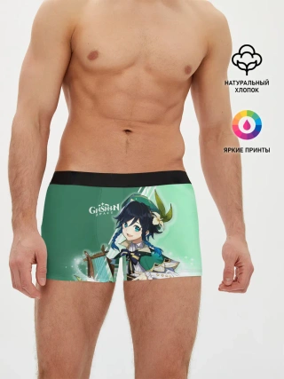 Мужские трусы боксеры / Genshin Impact