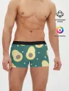 Мужские трусы боксеры / Авокадо