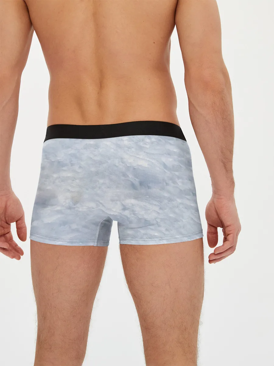 Мужские трусы боксеры / Спящий Волк