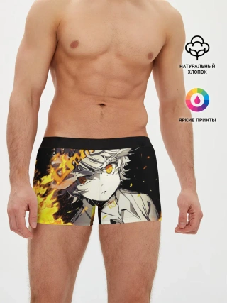 Мужские трусы боксеры / Обещанный неверленд Emma