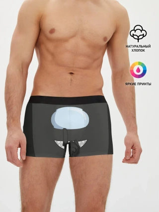 Мужские трусы боксеры / AMONG US | BLACK IMPOSTOR