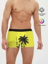 Мужские трусы боксеры / Cyberpunk 2077 - Пальмы