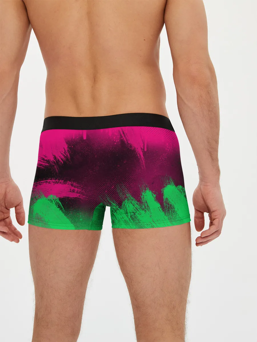 Мужские трусы боксеры / CS GO | NEON REVOLUTION v2