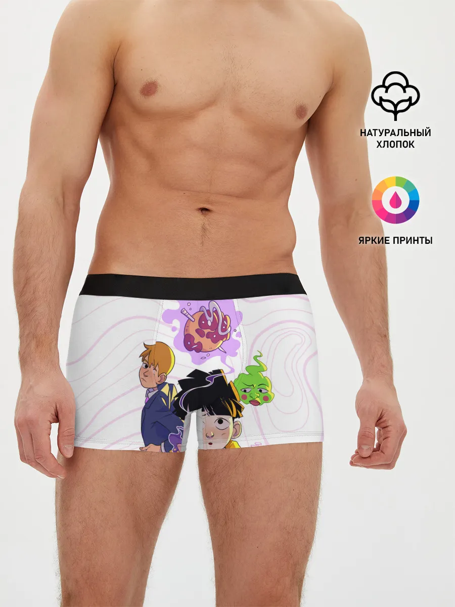 Мужские трусы боксеры / Моб Психо 100