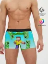 Мужские трусы боксеры / Minecraft