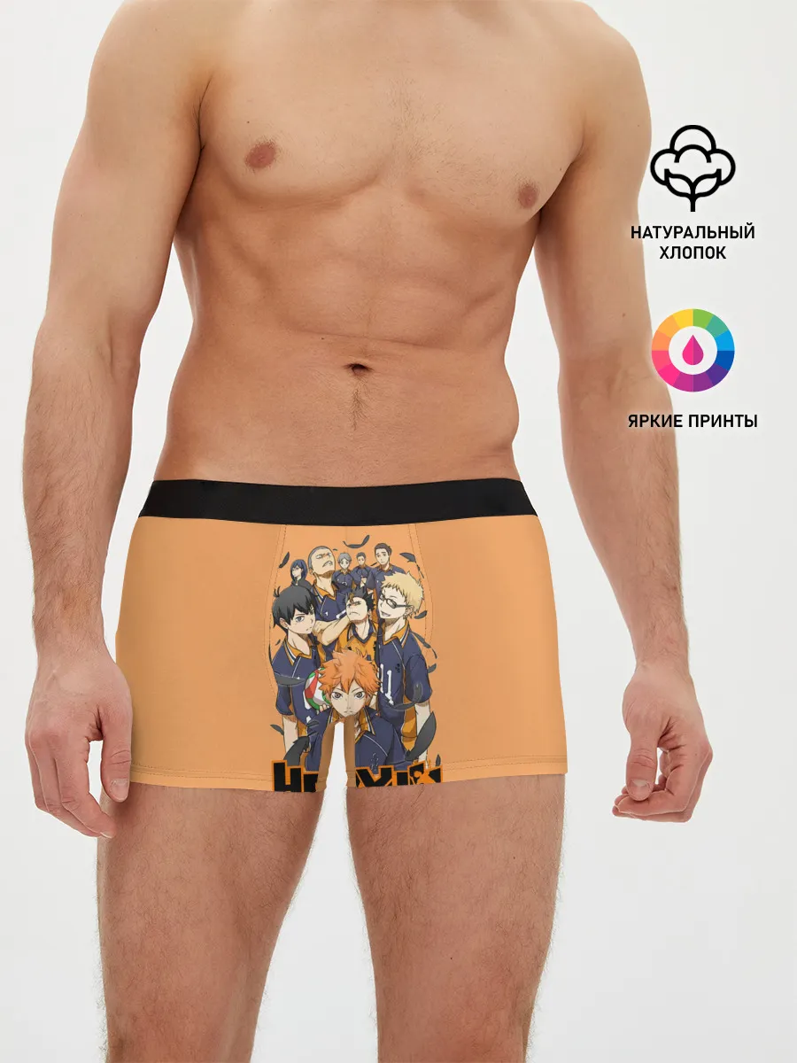 Мужские трусы боксеры / Аниме Волейбол