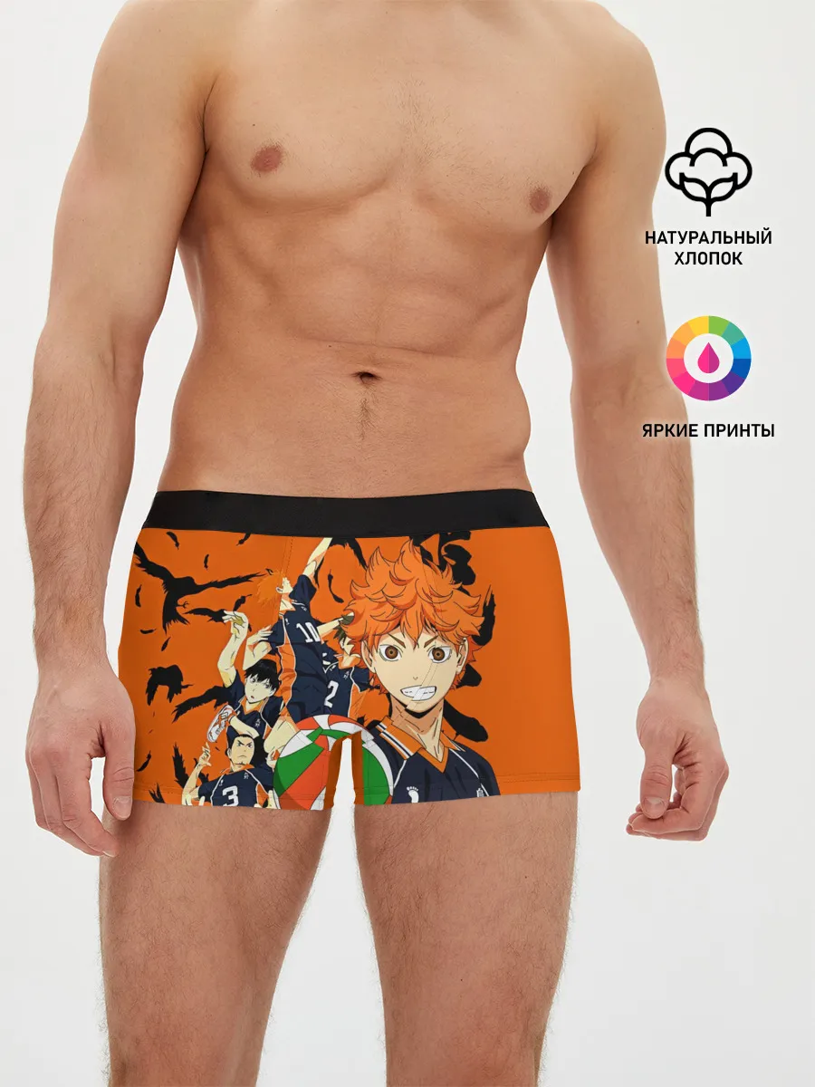 Мужские трусы боксеры / Волебольная команда из аниме HAIKYUU!!