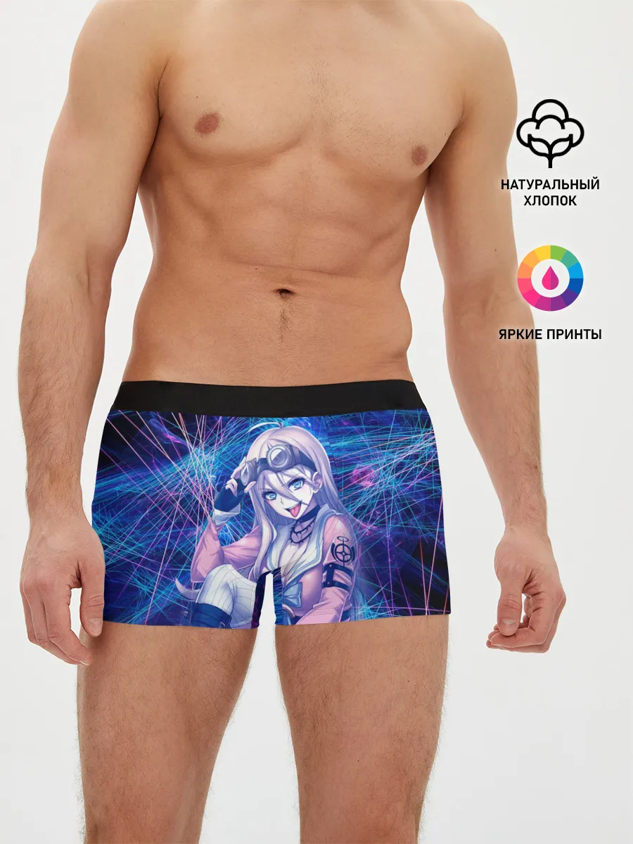 Мужские трусы боксеры / Danganronpa neon