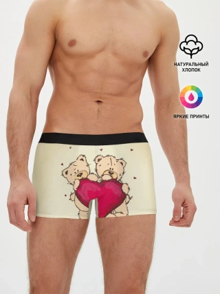 Мужские трусы боксеры / Любовь