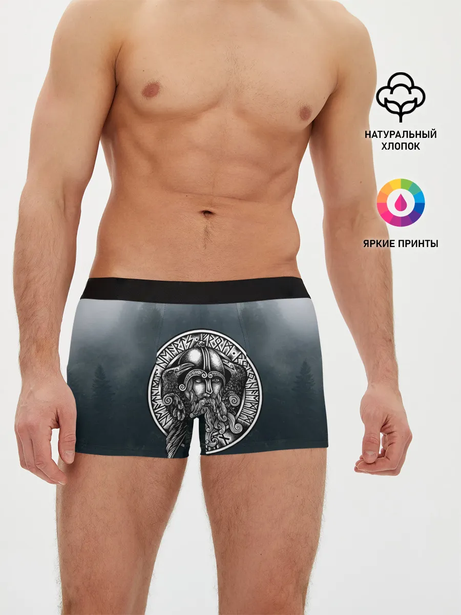Мужские трусы боксеры / руны