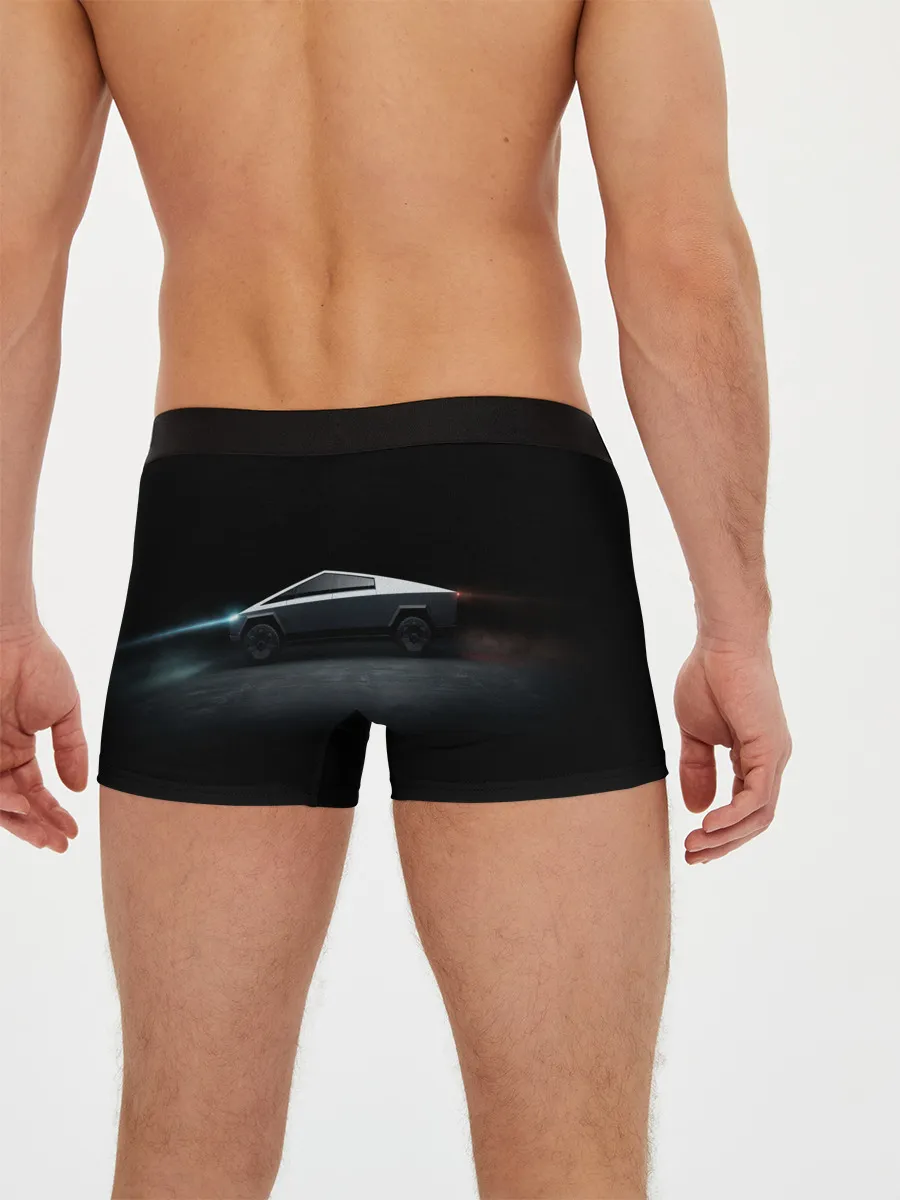 Мужские трусы боксеры / TESLA kibertruck