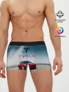 Мужские трусы боксеры / Tesla Model 3
