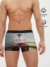 Мужские трусы боксеры / Tesla Roadster