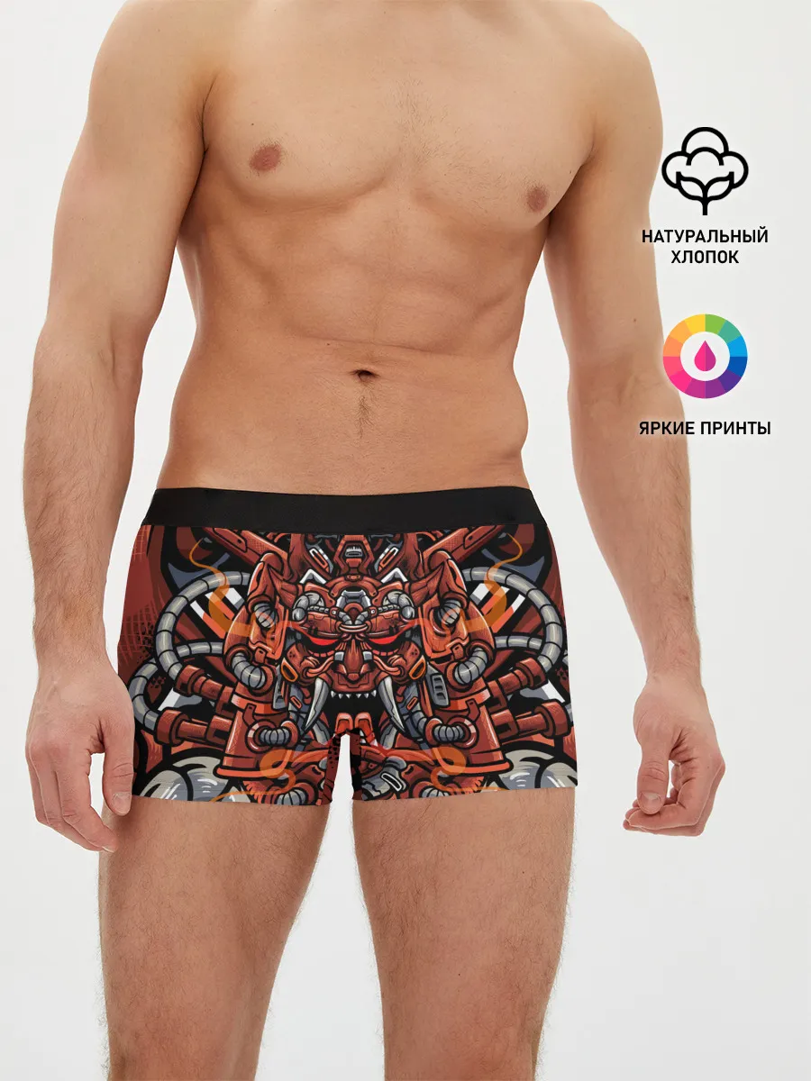 Мужские трусы боксеры / Cyber Samurai