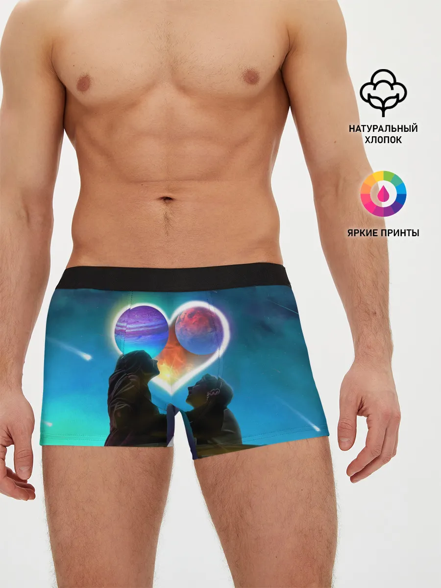 Мужские трусы боксеры / Ваня Дмитриенко Венера-Юпитер