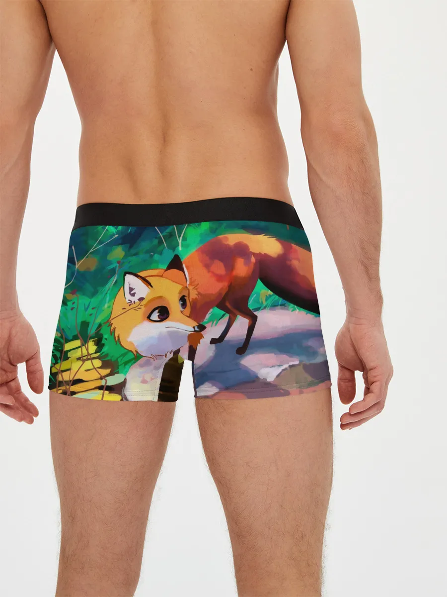 Мужские трусы боксеры / Лисичка