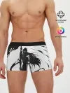 Мужские трусы боксеры / Bleach black & white