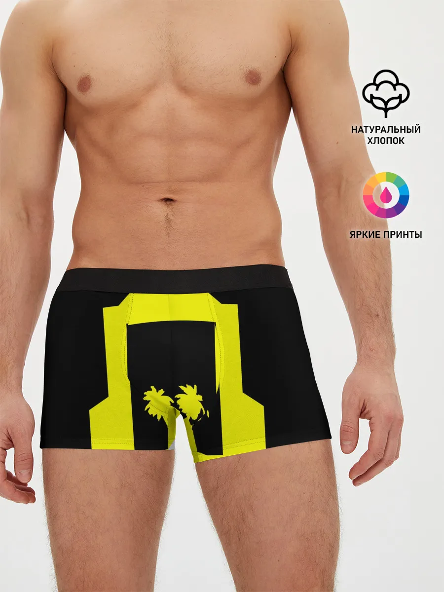 Мужские трусы боксеры / Cyberpunk 2077 nightcity