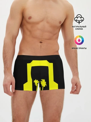 Мужские трусы боксеры / Cyberpunk 2077 nightcity