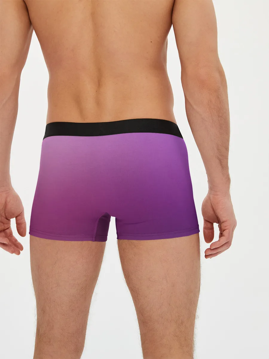 Мужские трусы боксеры / Аметистовый закат