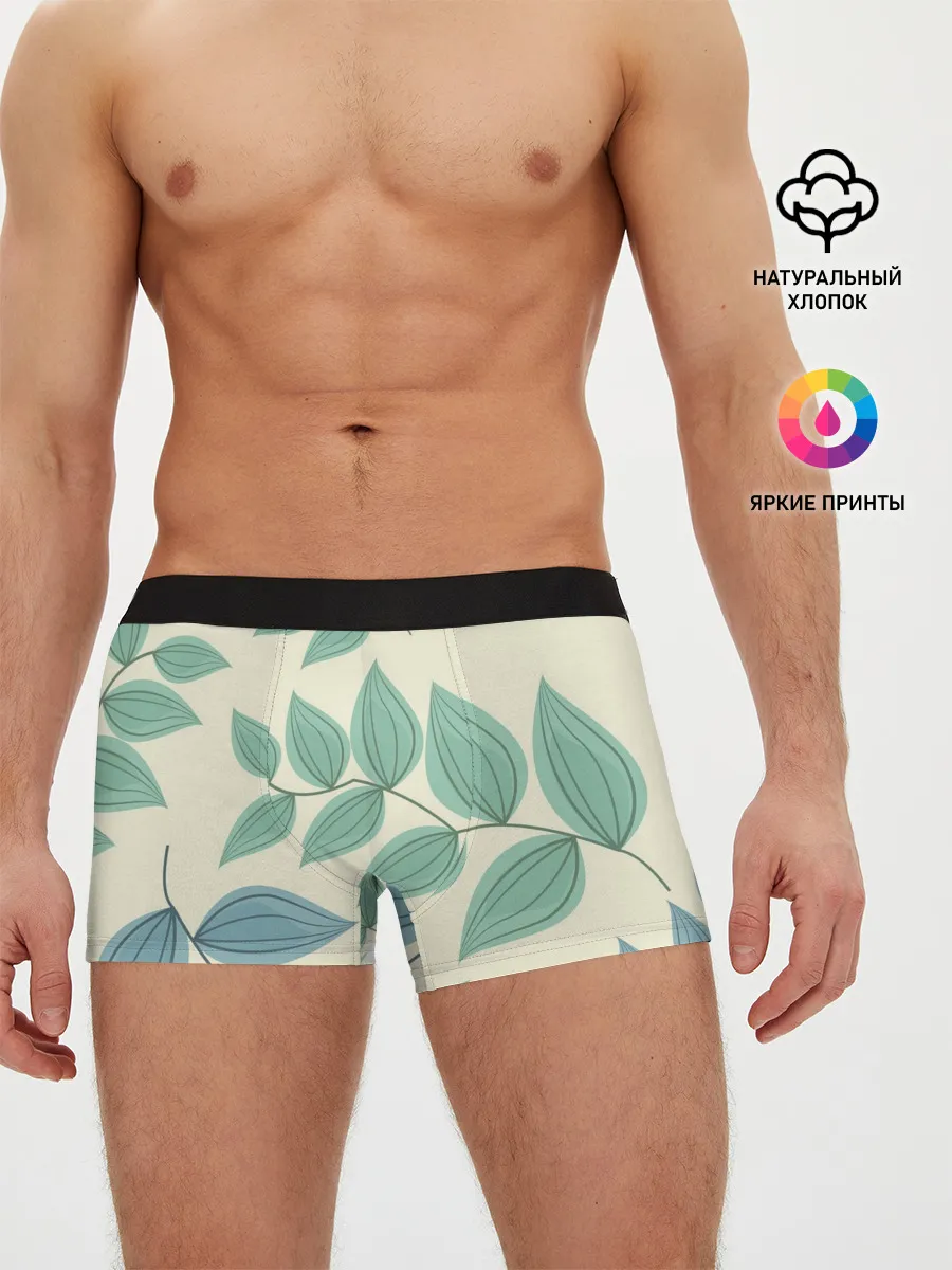 Мужские трусы боксеры / Цветы