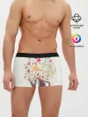 Мужские трусы боксеры / Цветы в чайнике
