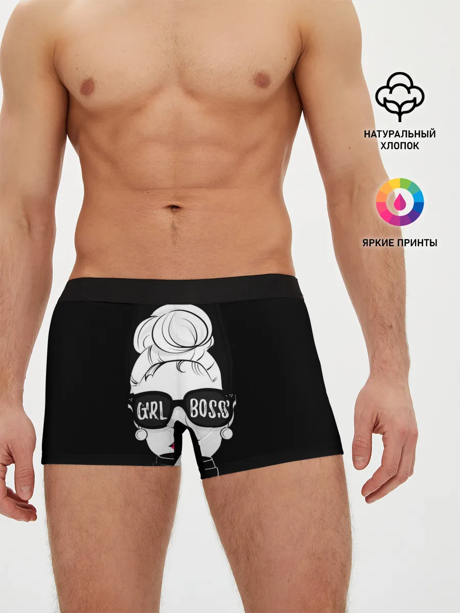 Мужские трусы боксеры / Girl Boss