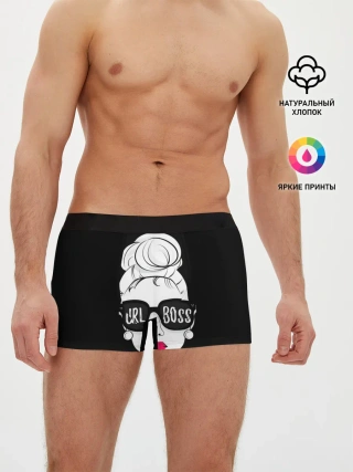 Мужские трусы боксеры / Girl Boss