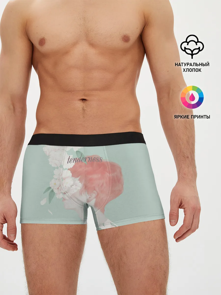 Мужские трусы боксеры / Нежность