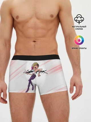 Мужские трусы боксеры / Moxes Cyberpunk 2077