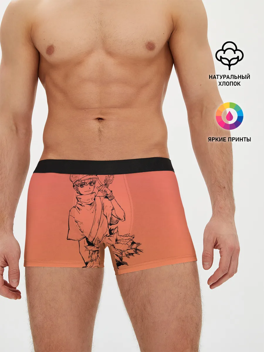 Мужские трусы боксеры / Юкио