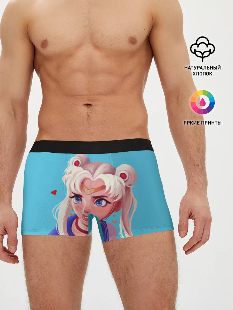 Мужские трусы боксеры / Sailor Moon | Сейлор Мун