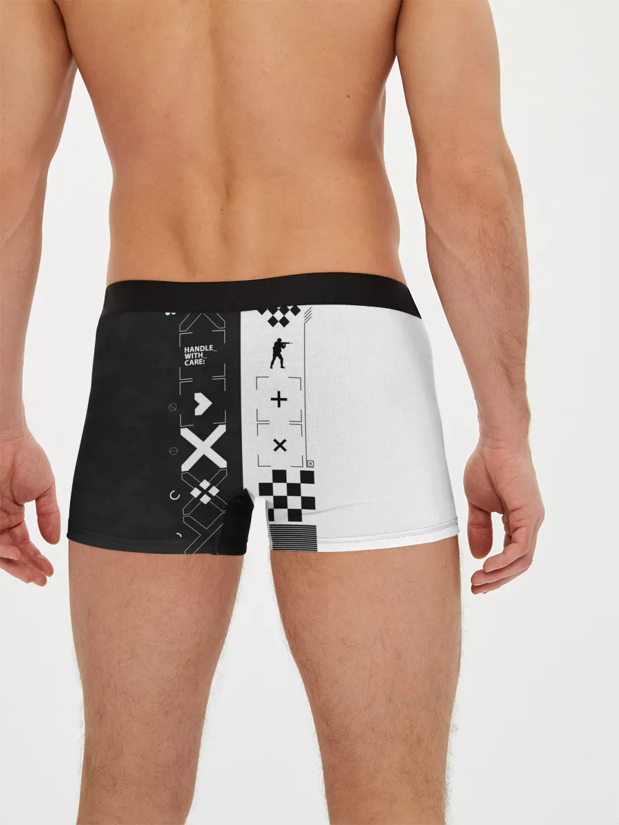 Мужские трусы боксеры / Printstream | Поток информации