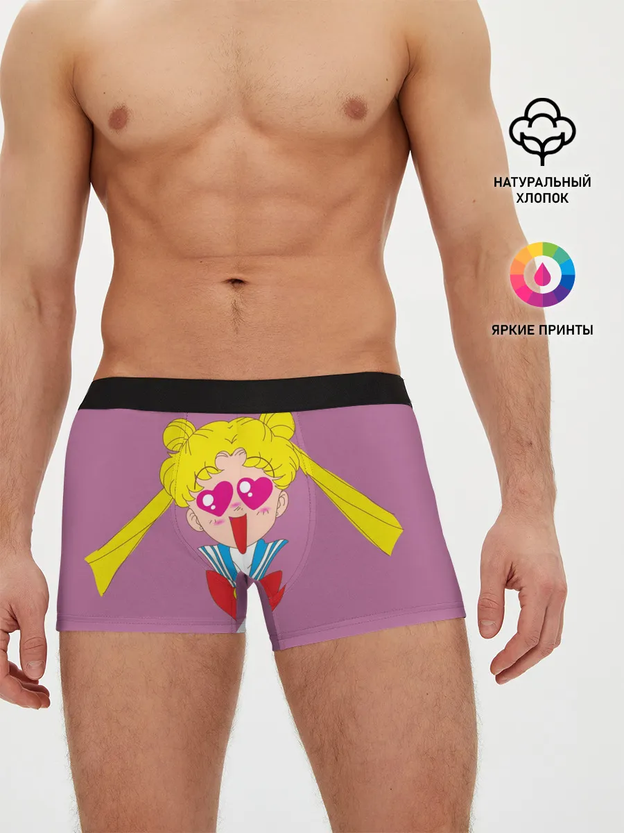 Мужские трусы боксеры / Банни Цукино