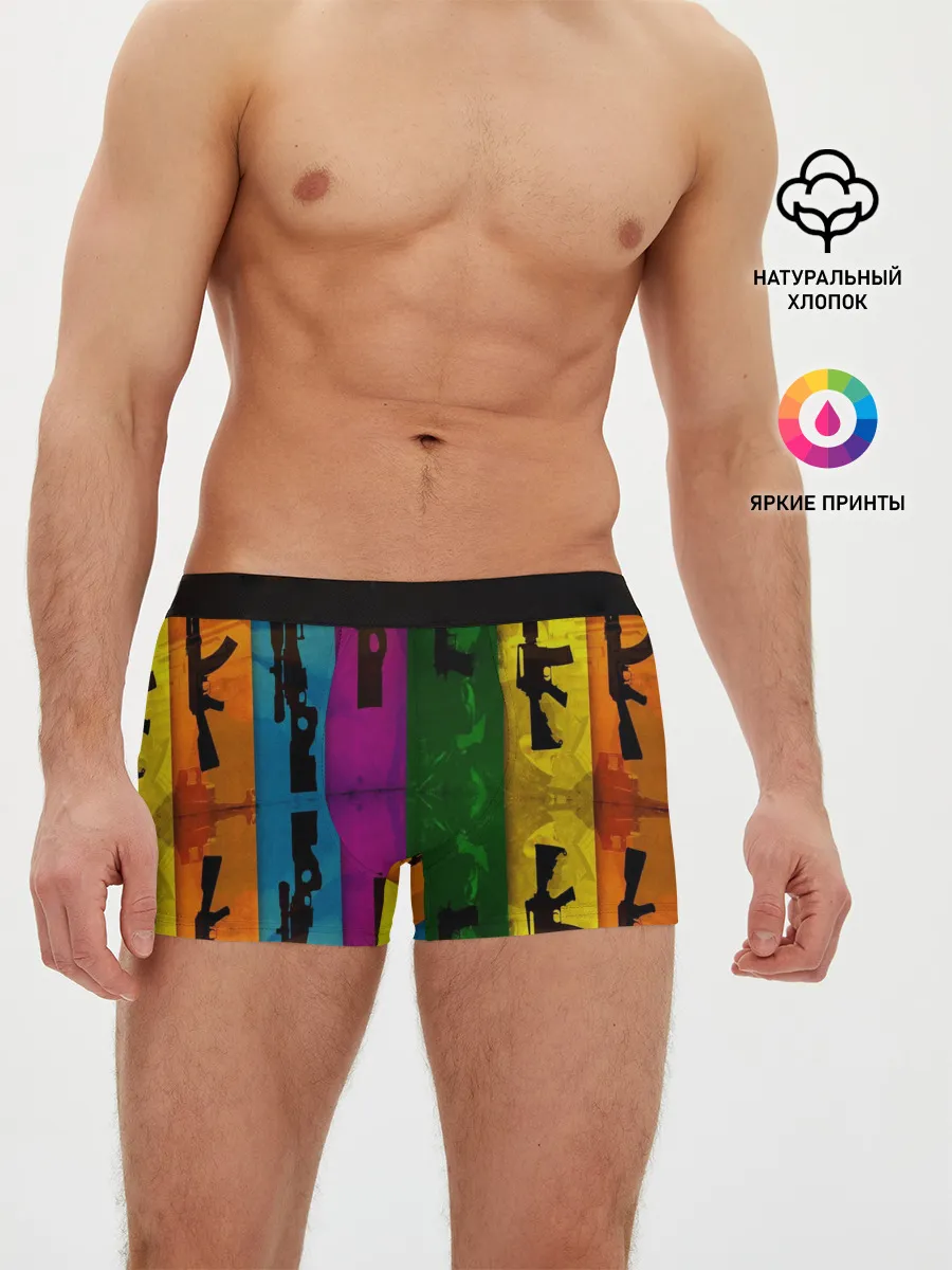 Мужские трусы боксеры / Кс го оружие